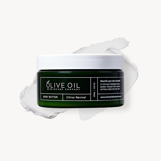 Body Butter, Olive Oil based ,Citrus Revival 250g-0