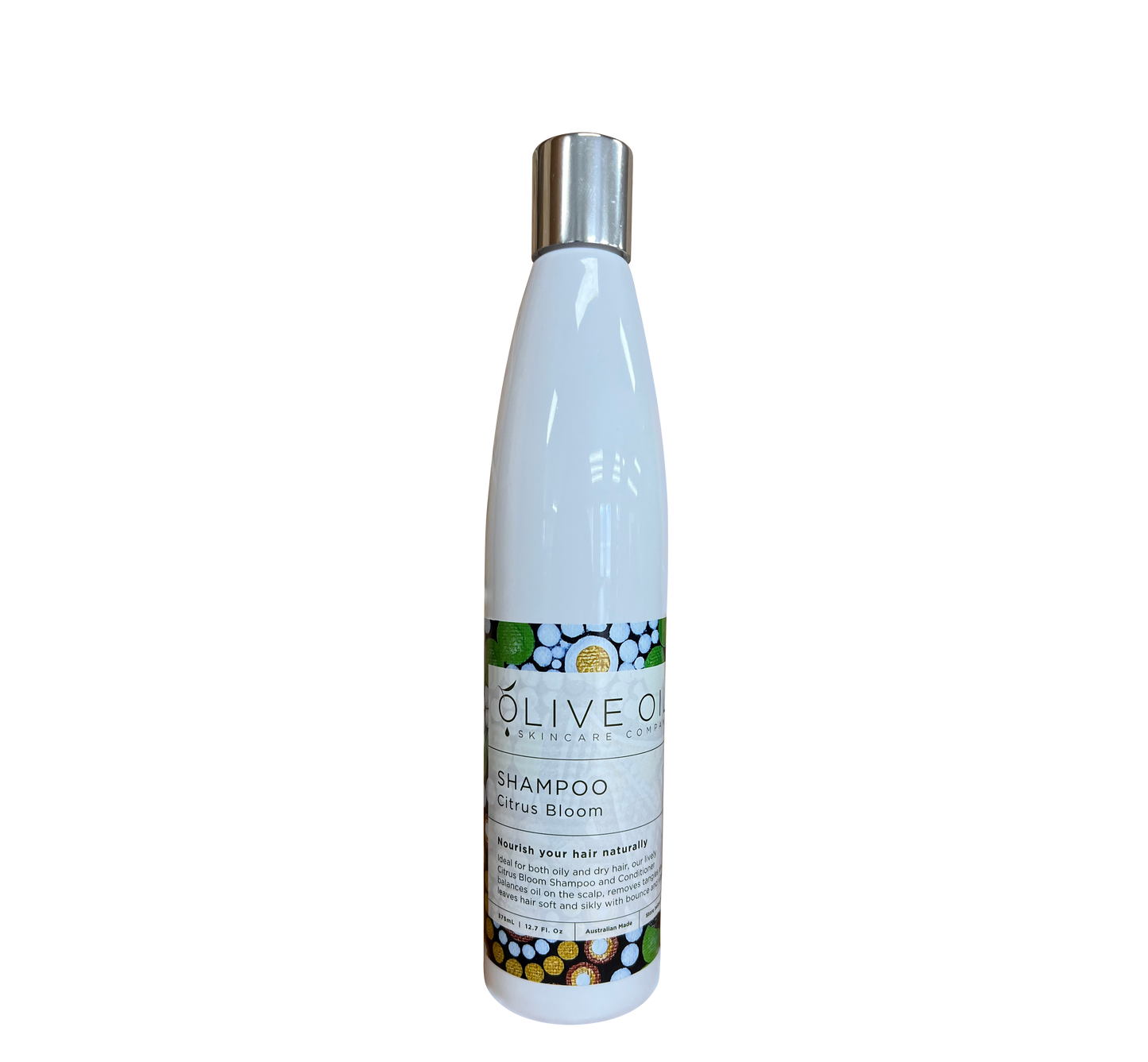 Hair Shampoo, Castile Style, Citrus Bloom 375ml-1