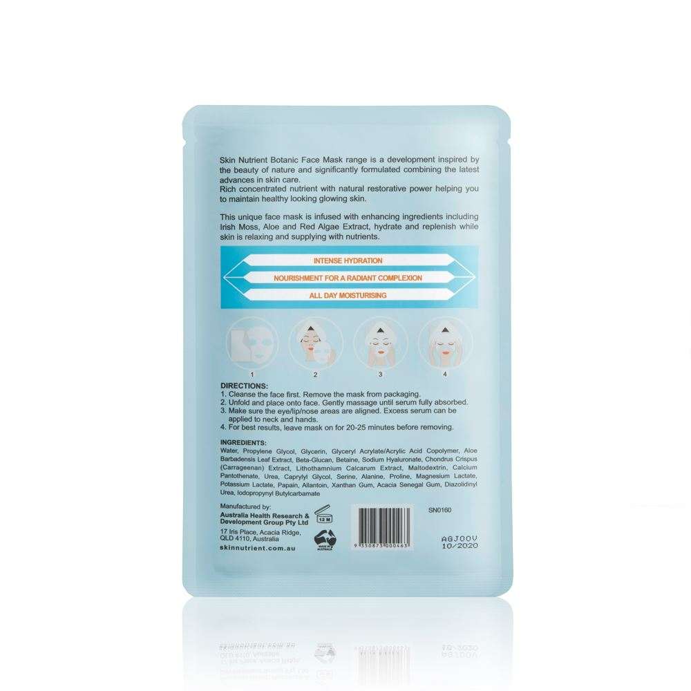 Hydrating and Aqua Replenishing Face Mask (Box of 12)-2